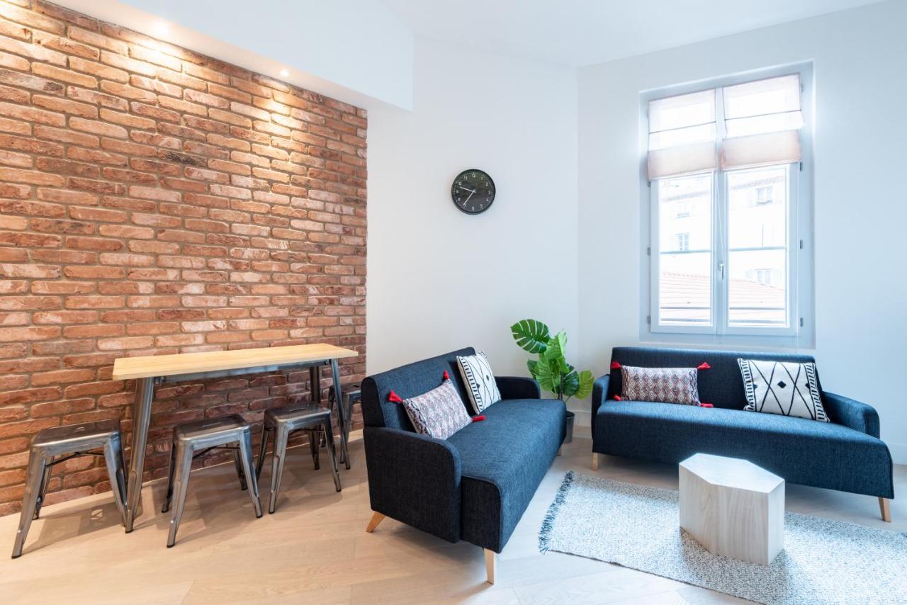 Smartbnb - 2 Pieces Moderne - Mezzanine - Emplacement Central Apartment นีซ ภายนอก รูปภาพ