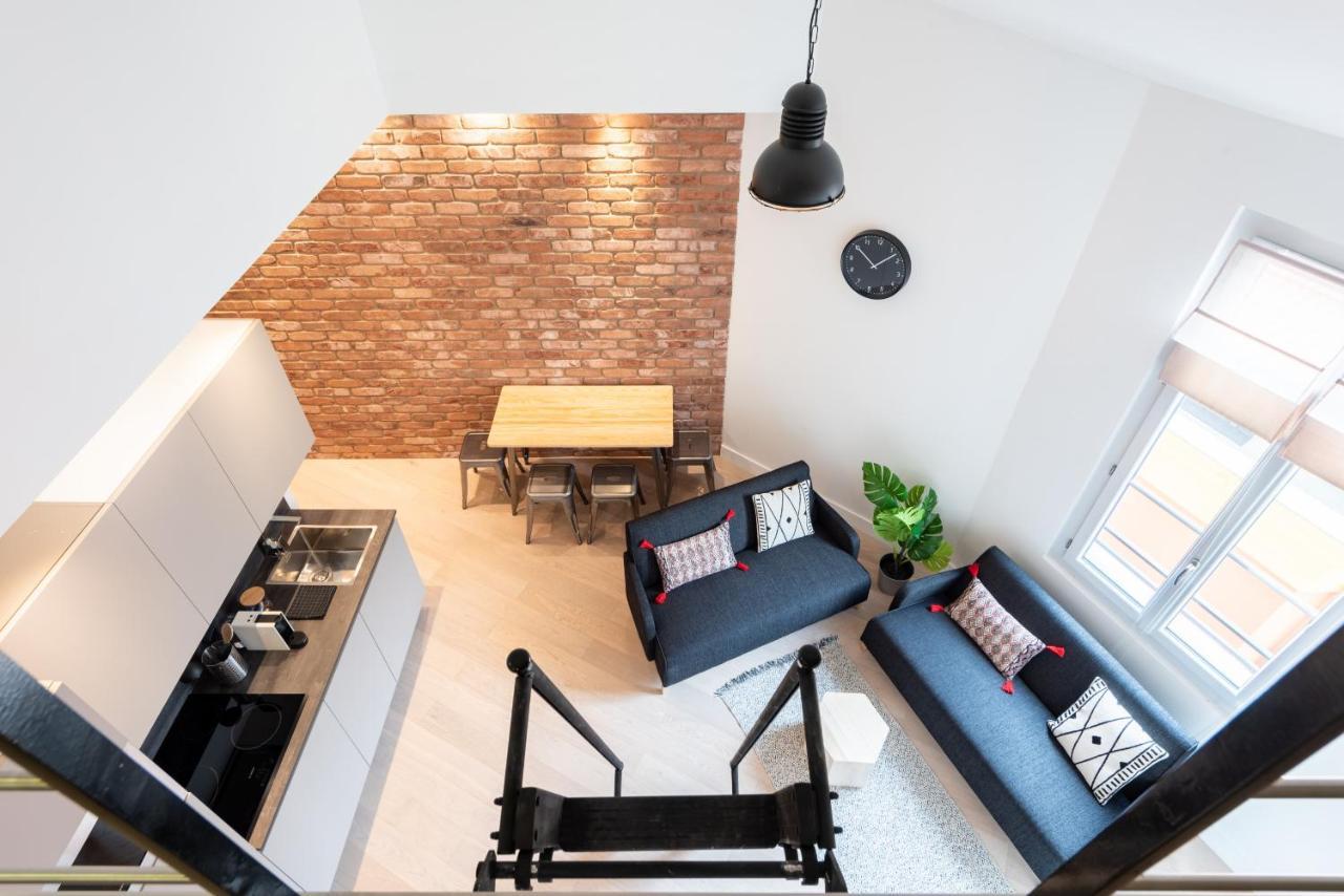 Smartbnb - 2 Pieces Moderne - Mezzanine - Emplacement Central Apartment นีซ ภายนอก รูปภาพ